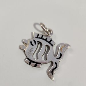 Sterling Silver Fish Mexico 925 Pendant Necklace